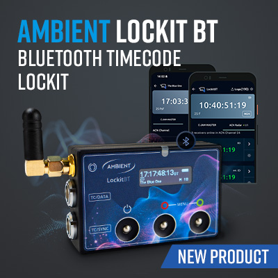 Introducing the NEW Ambient LockitBT Bluetooth Timecode - Everything Audio