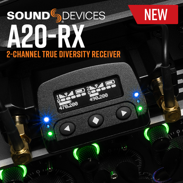 A NEW Sound Devices Receiver with SpectraBand Technology