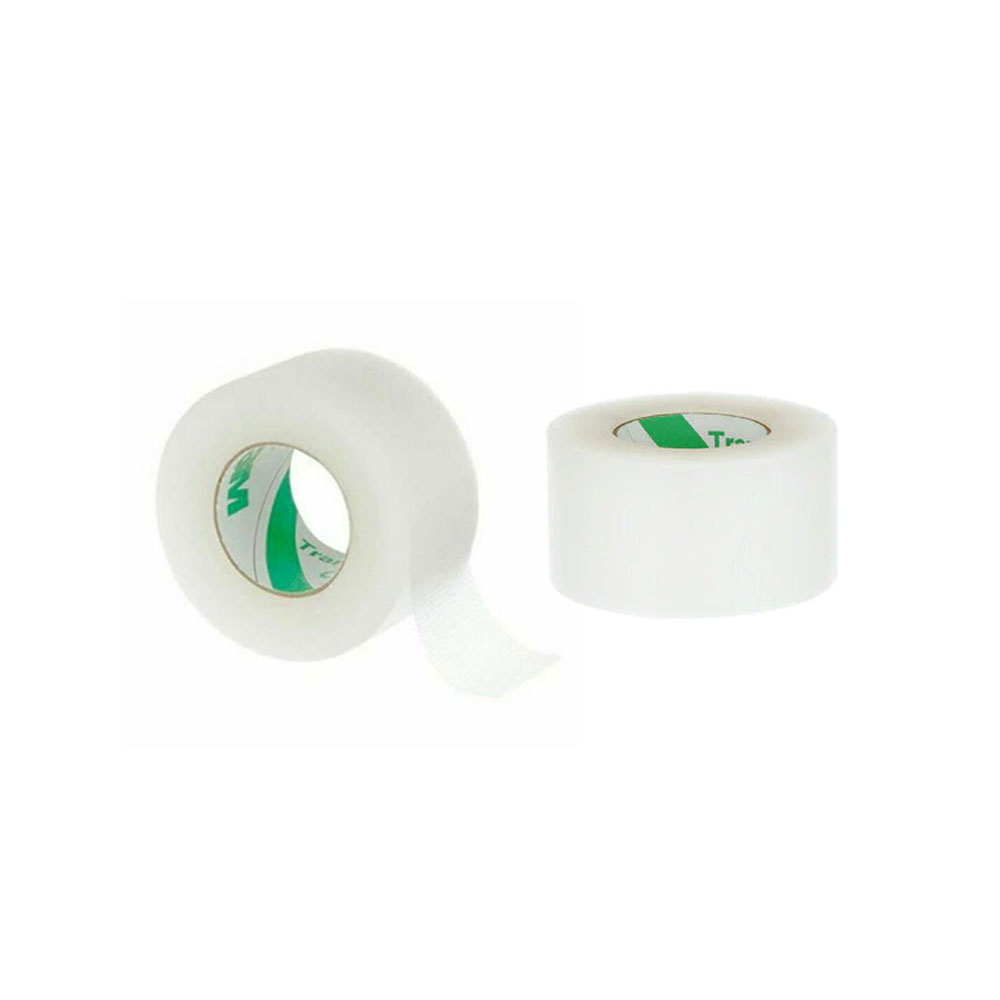 3M Transpore Hypoallergenic Transparent Surgical Tape 1'' Roll