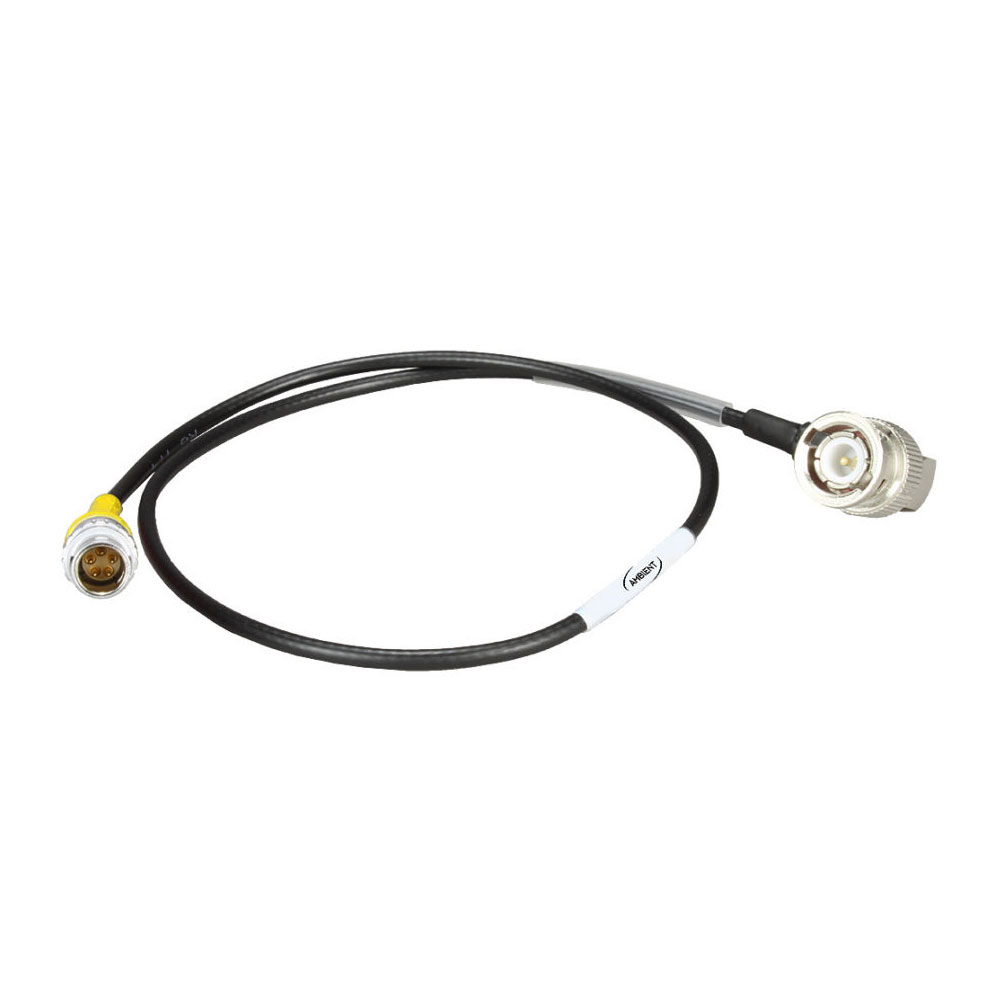 Ambient SYNC-OUT ACN-CL Lockit Sync Output Cable 5-Pin Lemo to BNC 90°