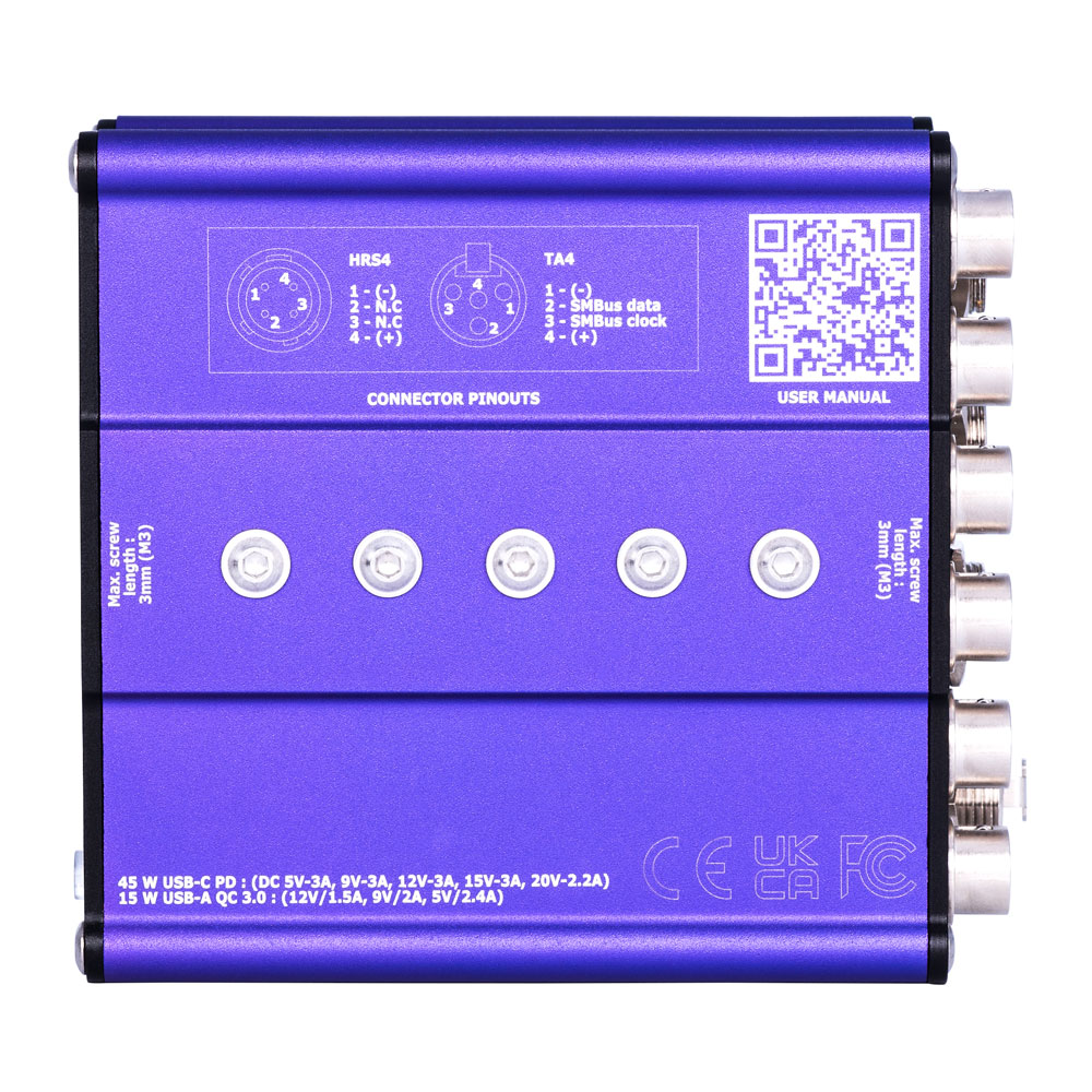 Audioroot eSMART TRIO Advanced Portable Smart Battery Distribution System