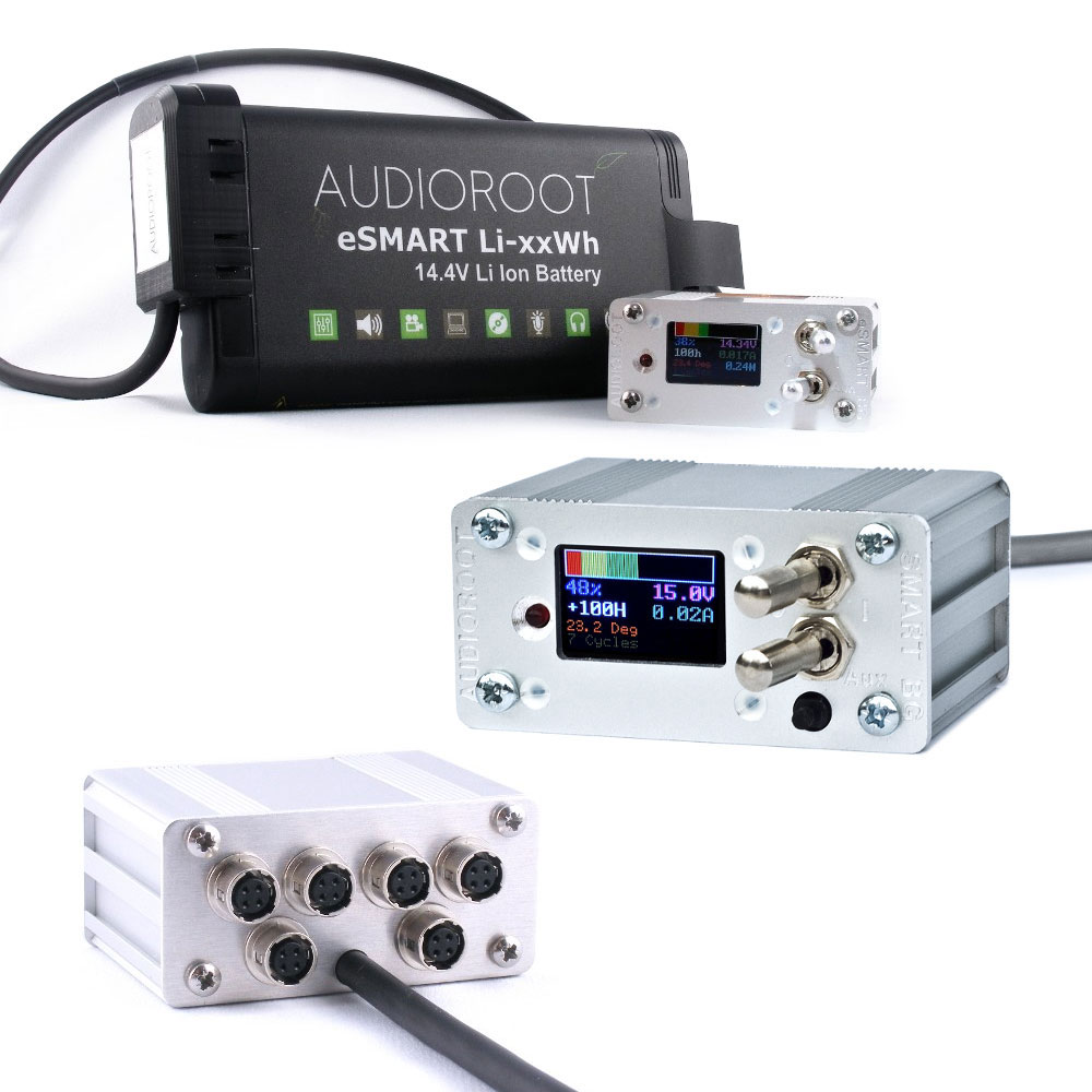 Audioroot eSmart Universal Power Distributor w/ Status & Fuel Gauge (Select Option)