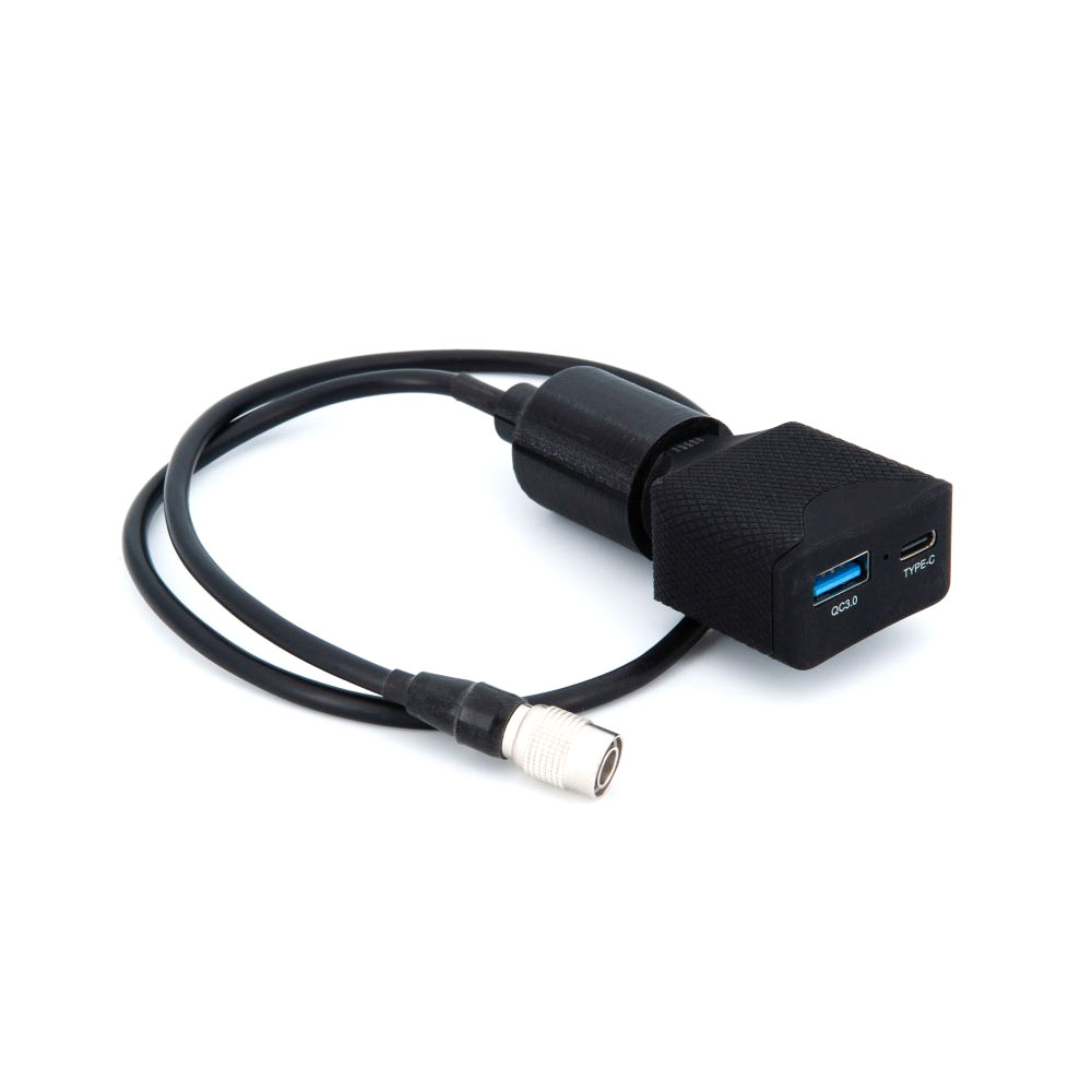 Audioroot eUSBC-HRS4 10-24V 4P Hirose - USB-C Adapter Cable
