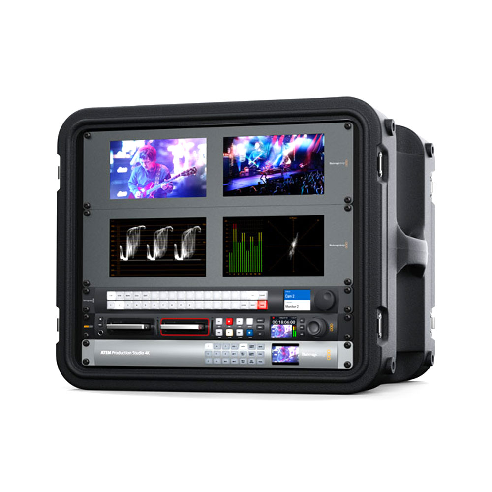 BlackMagic SmartView Duo Rackmountable Dual 8" LCD Monitors Everything Audio