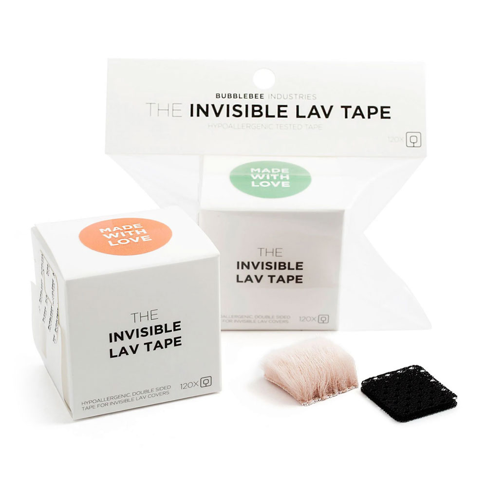 Bubblebee Industries The Invisible Lav Tape (120-pack)