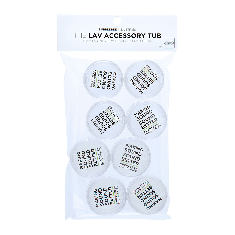 Bubblebee Industries The Lav Accessory Tub (8-Pack)