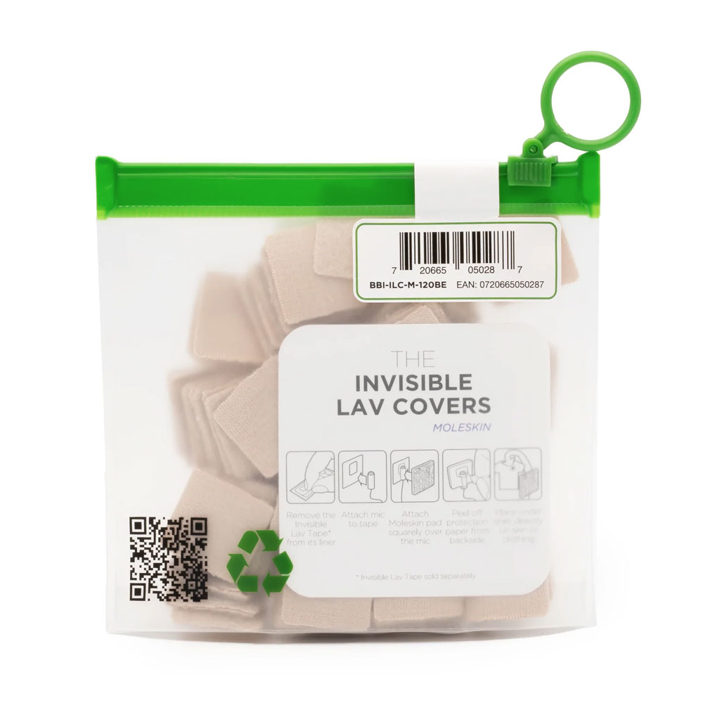 Bubblebee Industries The Invisible Lav Covers, Big Bag 'Moleskin'