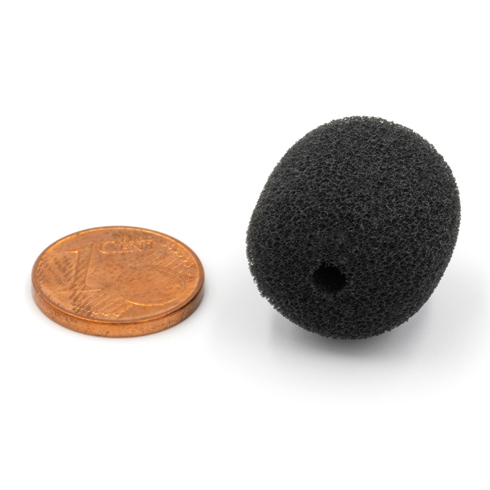 Bubblebee Industries The Microphone Foam for Lavalier Mics - L Size