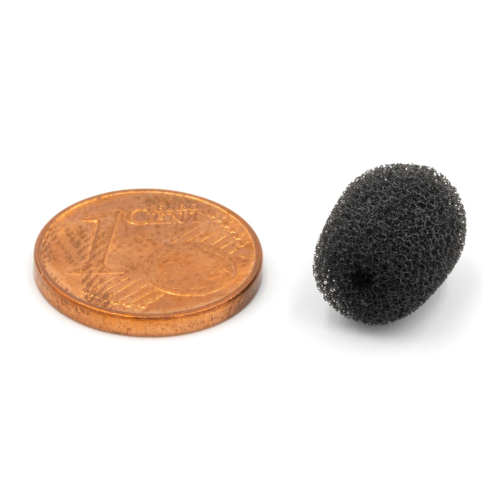 Bubblebee Industries The Microphone Foam for Lavalier Mics - XS Size