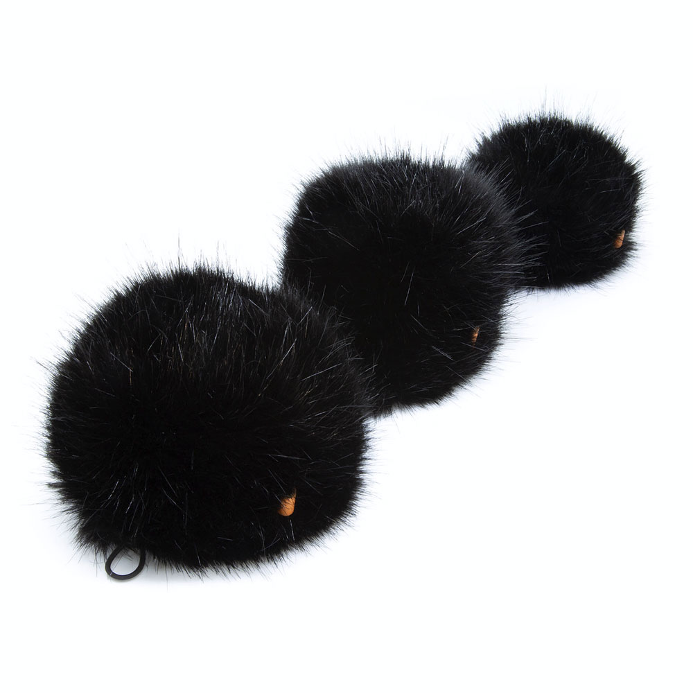Bubblebee Industries The Windkiller SE Slip-On Furry Windshield for Portable Recorders - Large