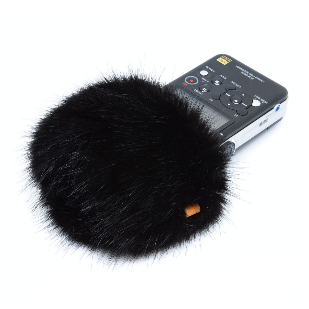 Bubblebee Industries The Windkiller SE Slip-On Furry Windshield for Portable Recorders - Large