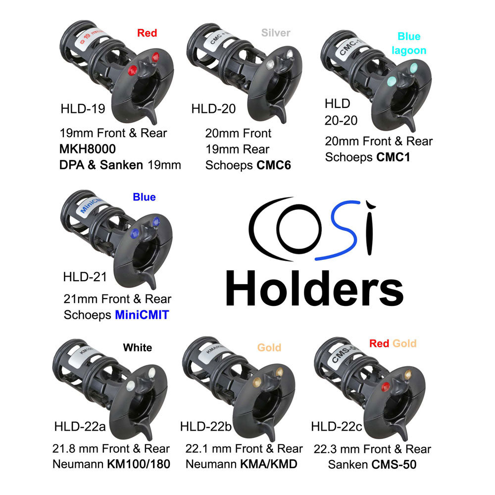 Cinela COSI-HLD Microphone Holders for COSI Windshields