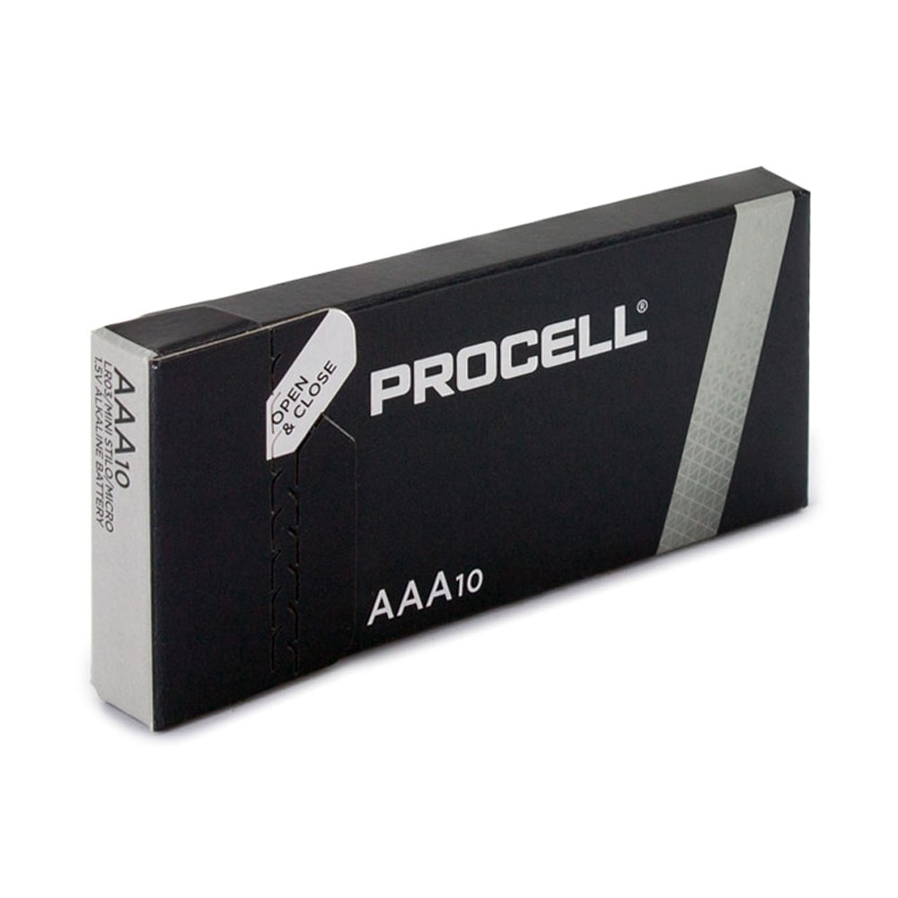 Duracell Procell AAA Alkaline Batteries (10 Pack)