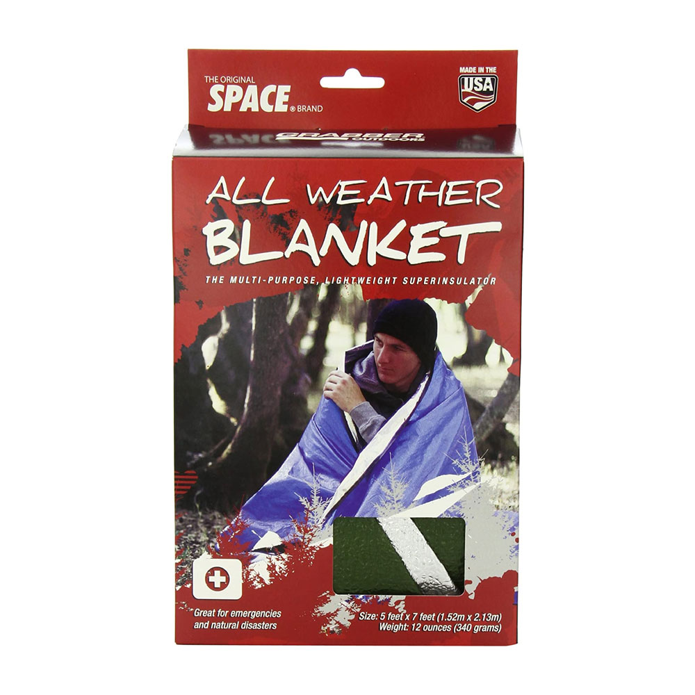 Grabber Outdoors Original Space Blanket - 5' x 7'