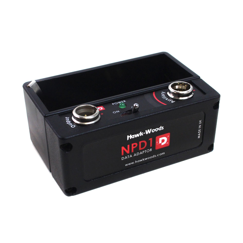 Hawk-Woods NPD1 NP1 Data Power Adapter Shoe w/ 4-Pin TA4 Connectors