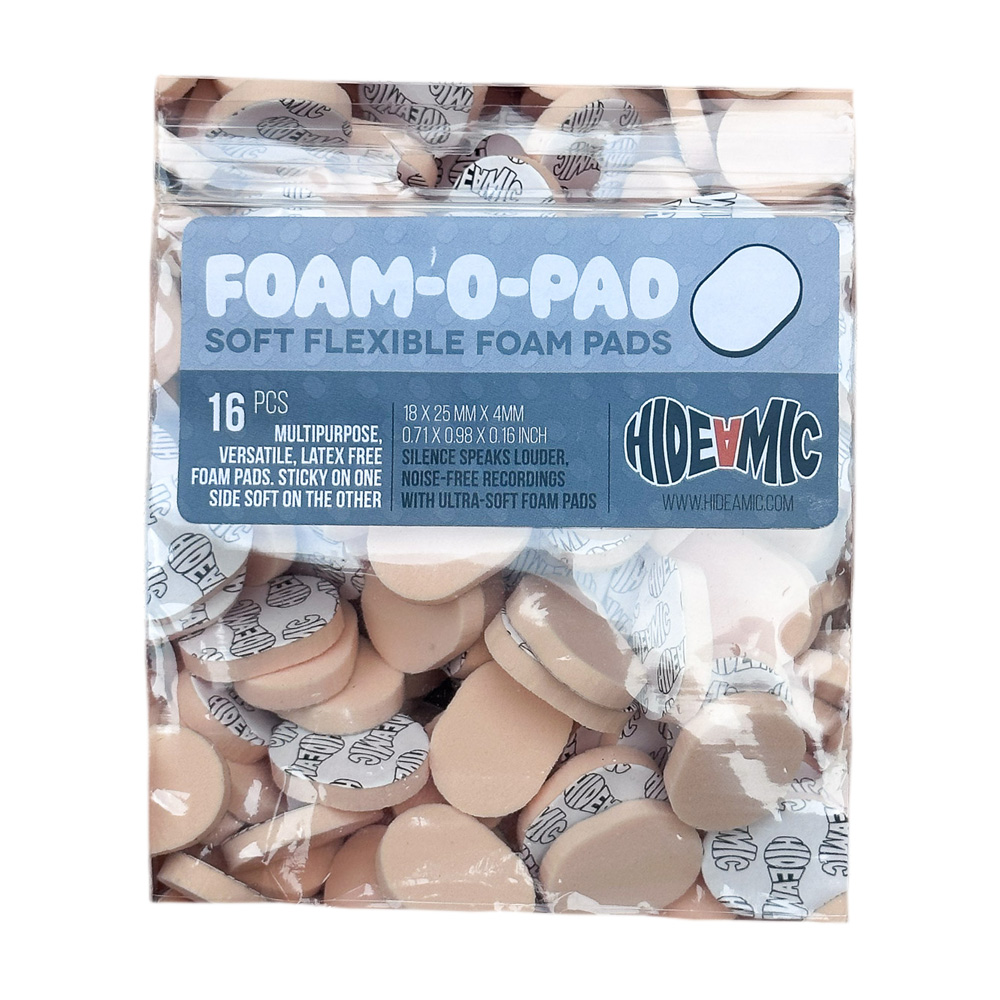 80-Pack Lavalier Microphone Accessories - Stickies & Fabric Discs For Reducing Clothing Noise