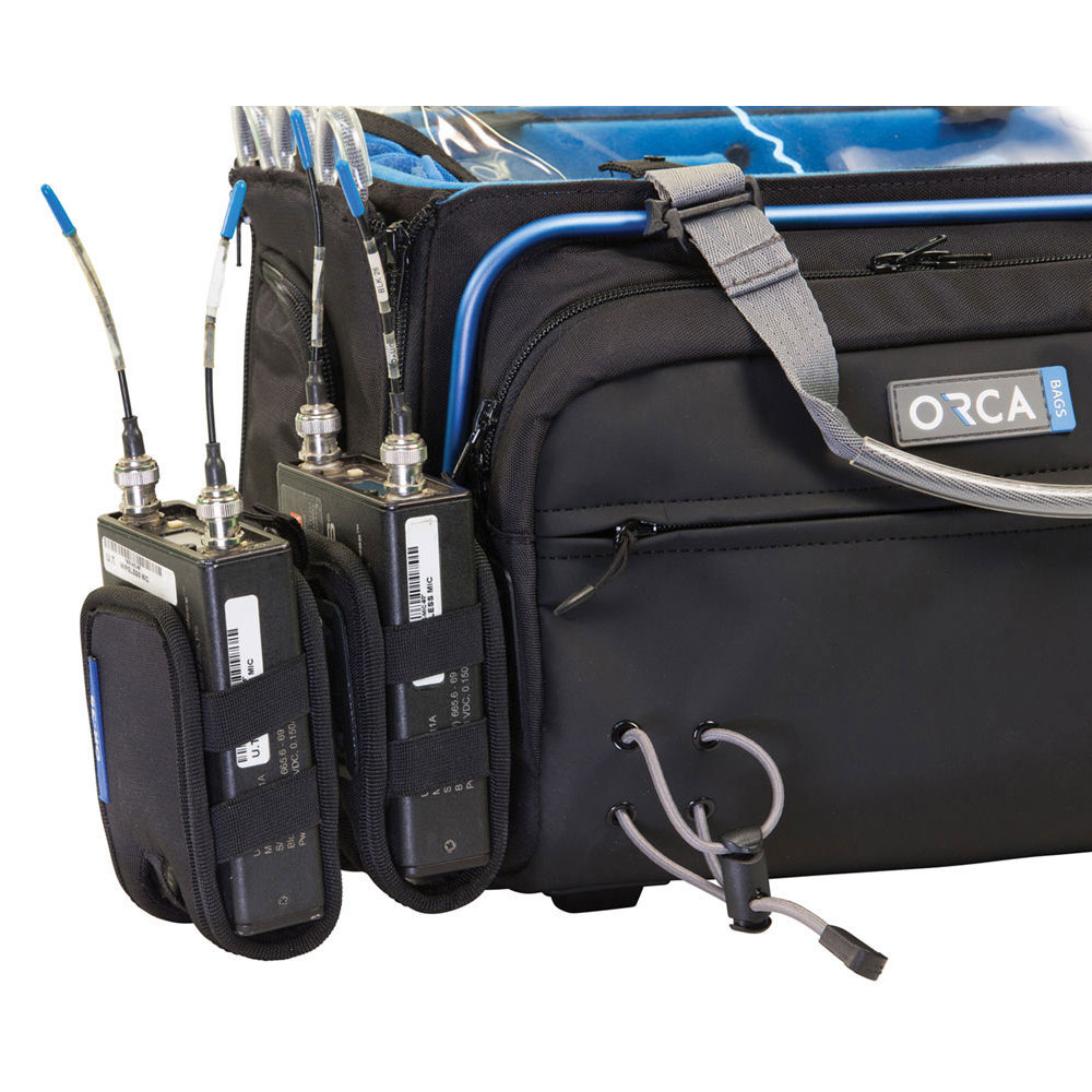 Orca OR-39 Double Wireless Receiver Pouch Attachment for Orca Bags