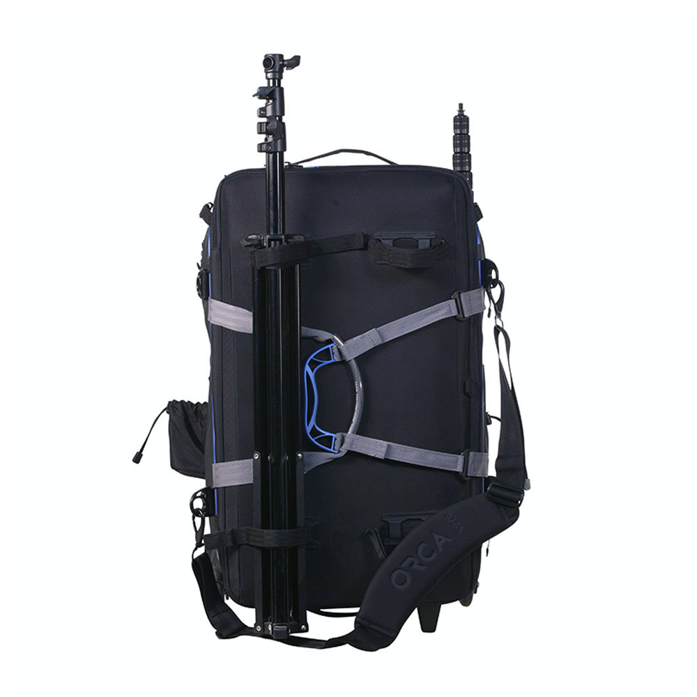 Orca OR-48 ORCART Audio Accessories Bag With Built-In Trolley