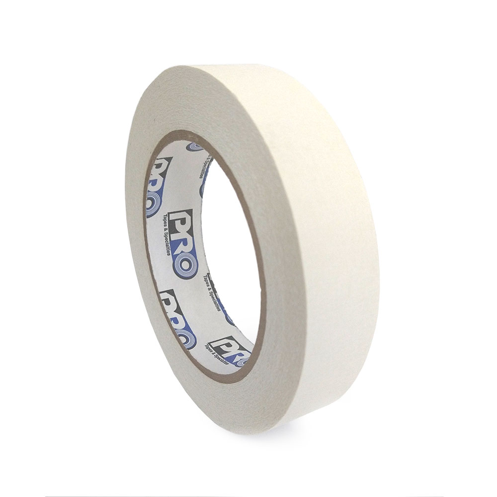 PRO Paper Tape 1'' for Masking / Labelling - 1 Roll (25.4mm x 50m)