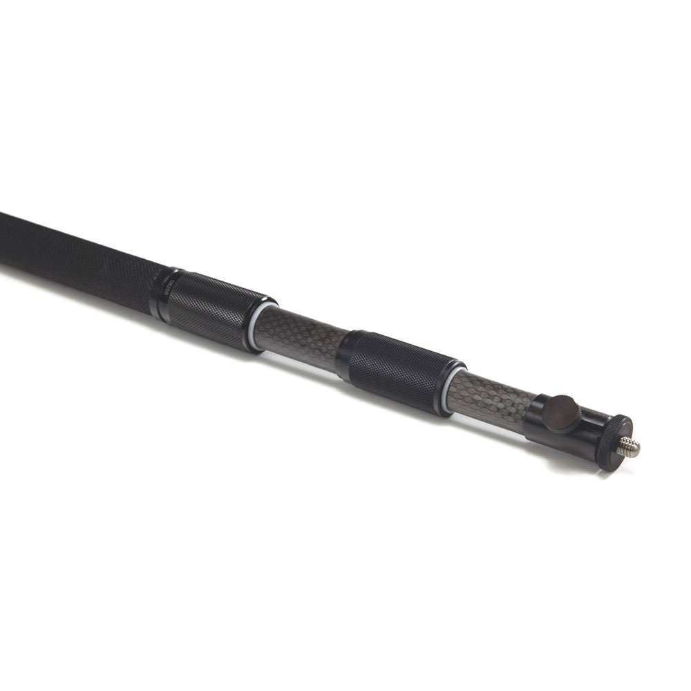 Panamic 5801 Mini 3-Section Carbon Fibre Boom Pole w/ Detachable Tip (0.73 - 1.83m)