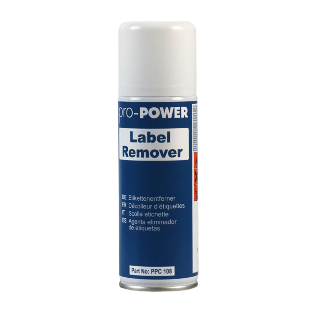 Pro Power PPC108 Label Remover Spray Can - 200ml