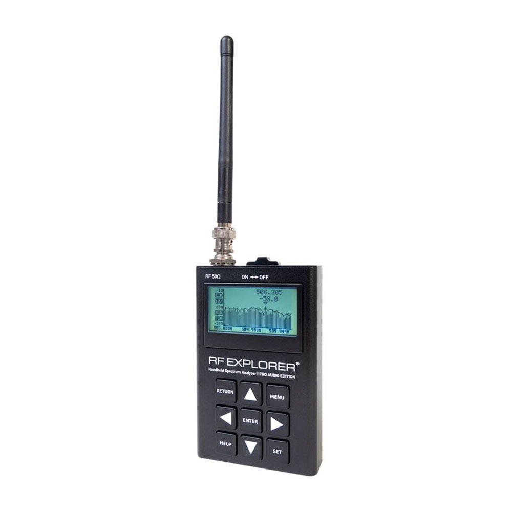 RF Venue Explorer Pro Audio Edition Handheld RF Spectrum Analyzer