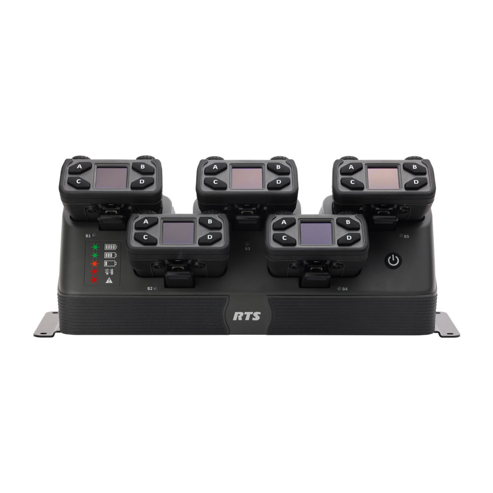 RTS NOMAD CB-1000 Charging Bay for 5 Beltpacks - Everything Audio
