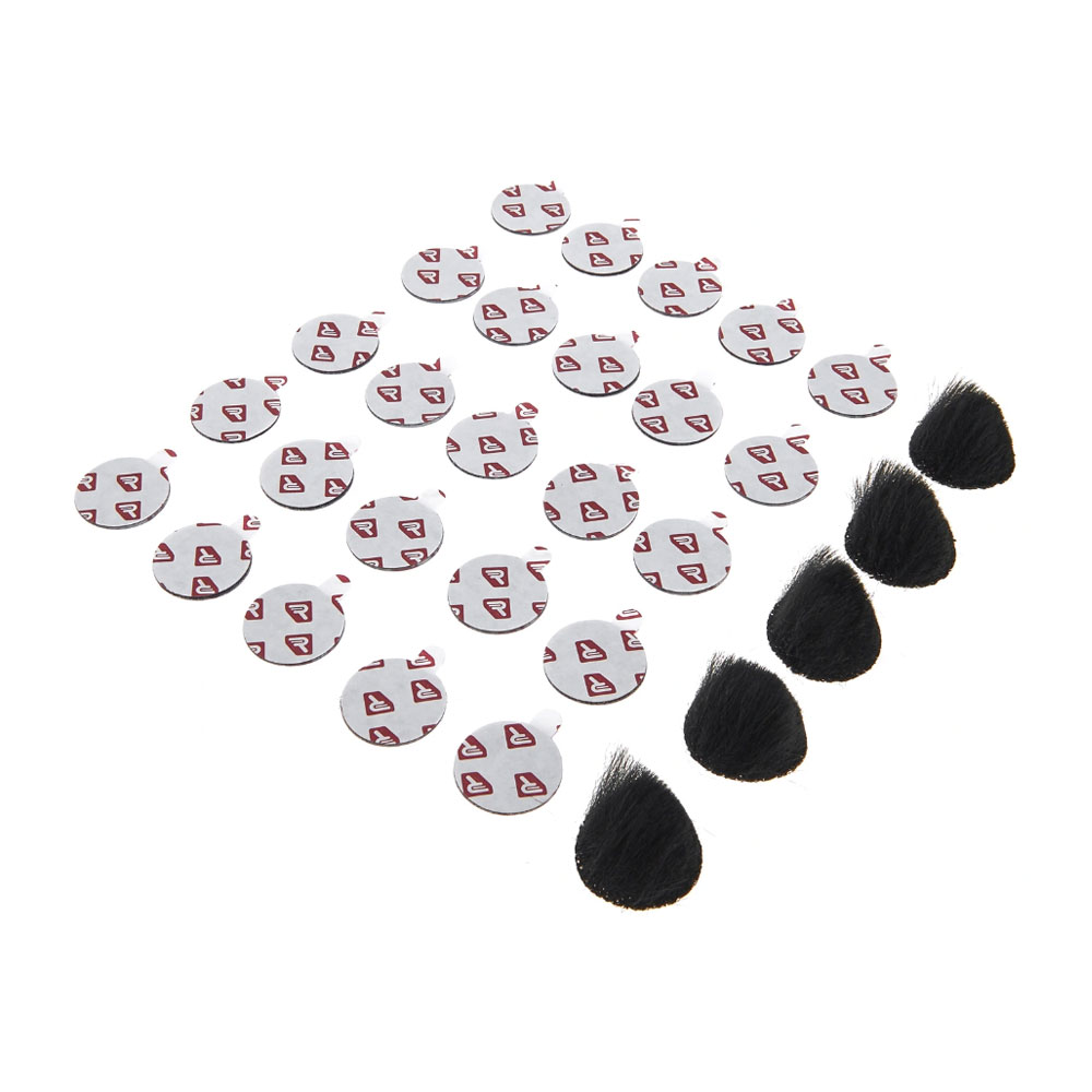 Rycote Overcovers Advanced Wind Covers - Standard Pack: 25 x Stickies 5 x Fur Discs