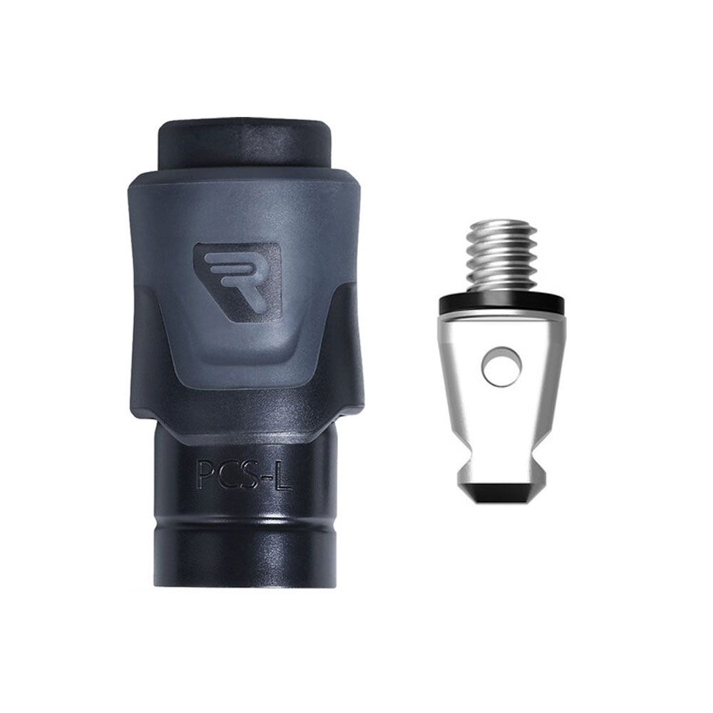Rycote PCS-Lite 3/8'' Quick-Release Adapter with 3/8'' Socket and Tip