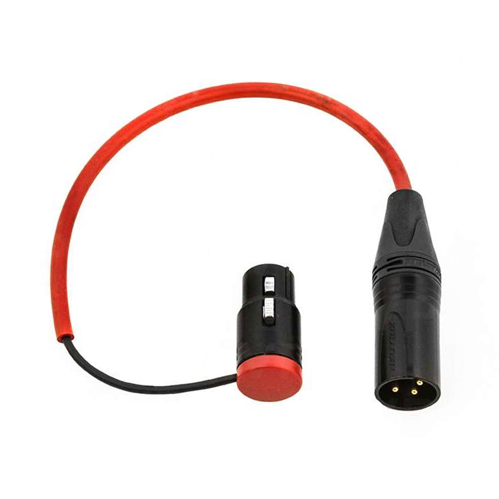 Rycote XLR-3M to Lightweight 90 XLR-3F Cable for Cyclone / ''Perfect For'' Windshields