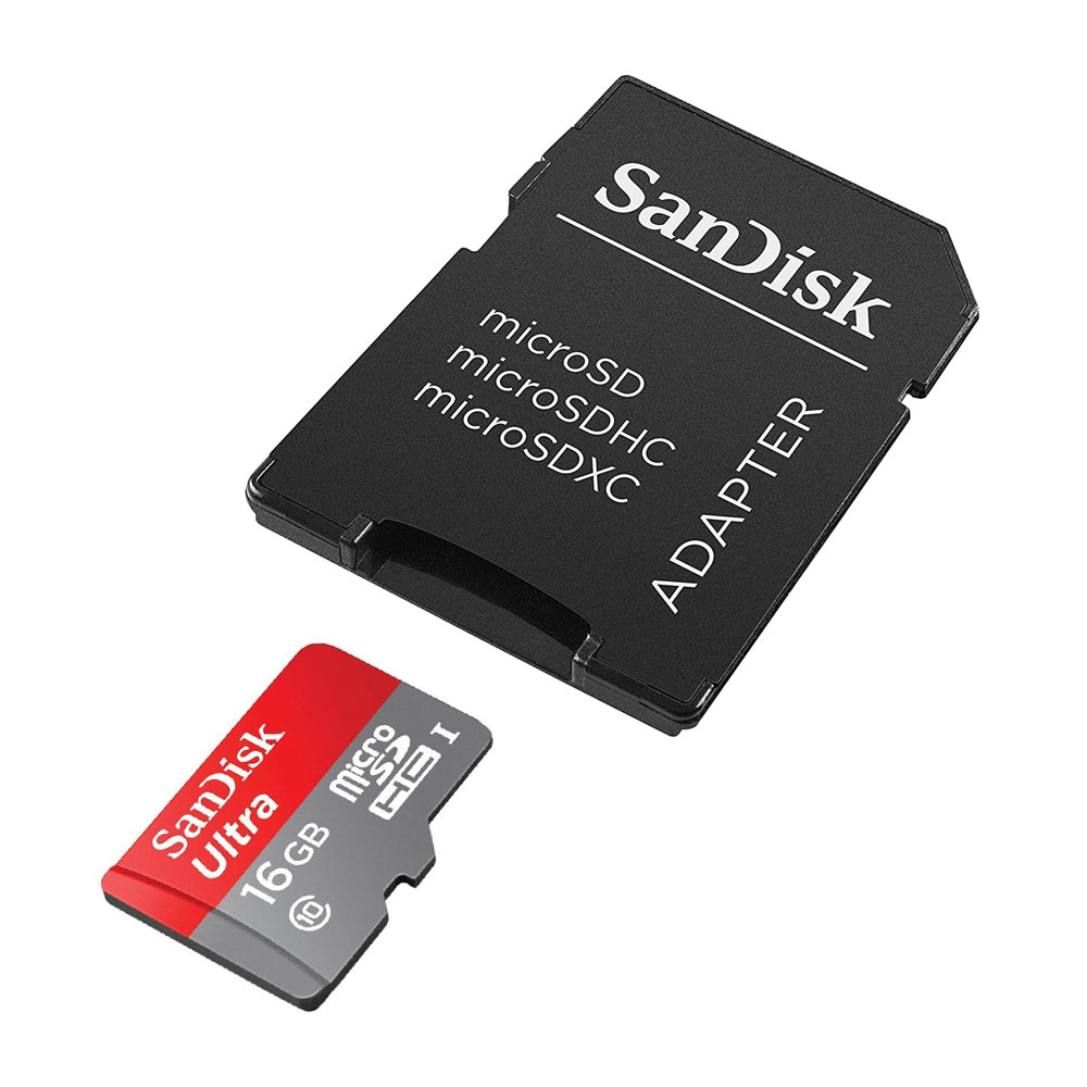 Seminarie Machtig Bevestigen SanDisk Ultra 16GB microSDHC Card 98MB/s Class 10 - Everything Audio