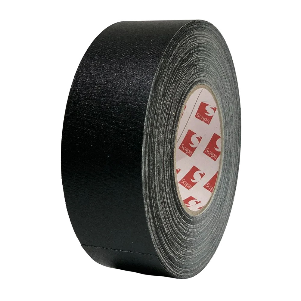 Scapa 3101 2'' Cloth Gaffer Tape (50mm x 50m) - 1 Roll (Select Option)