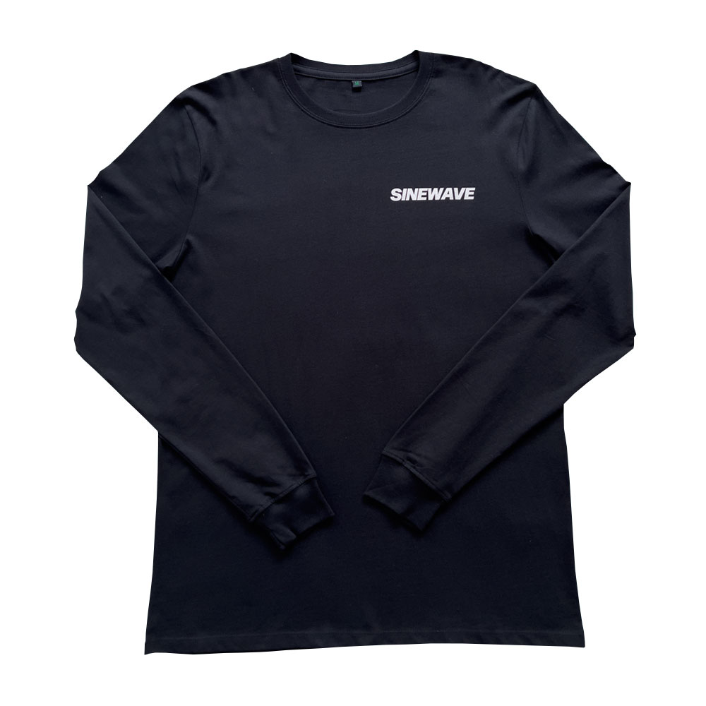 Sinewave 'Quiet Please' Longsleeve T-Shirt - Everything Audio