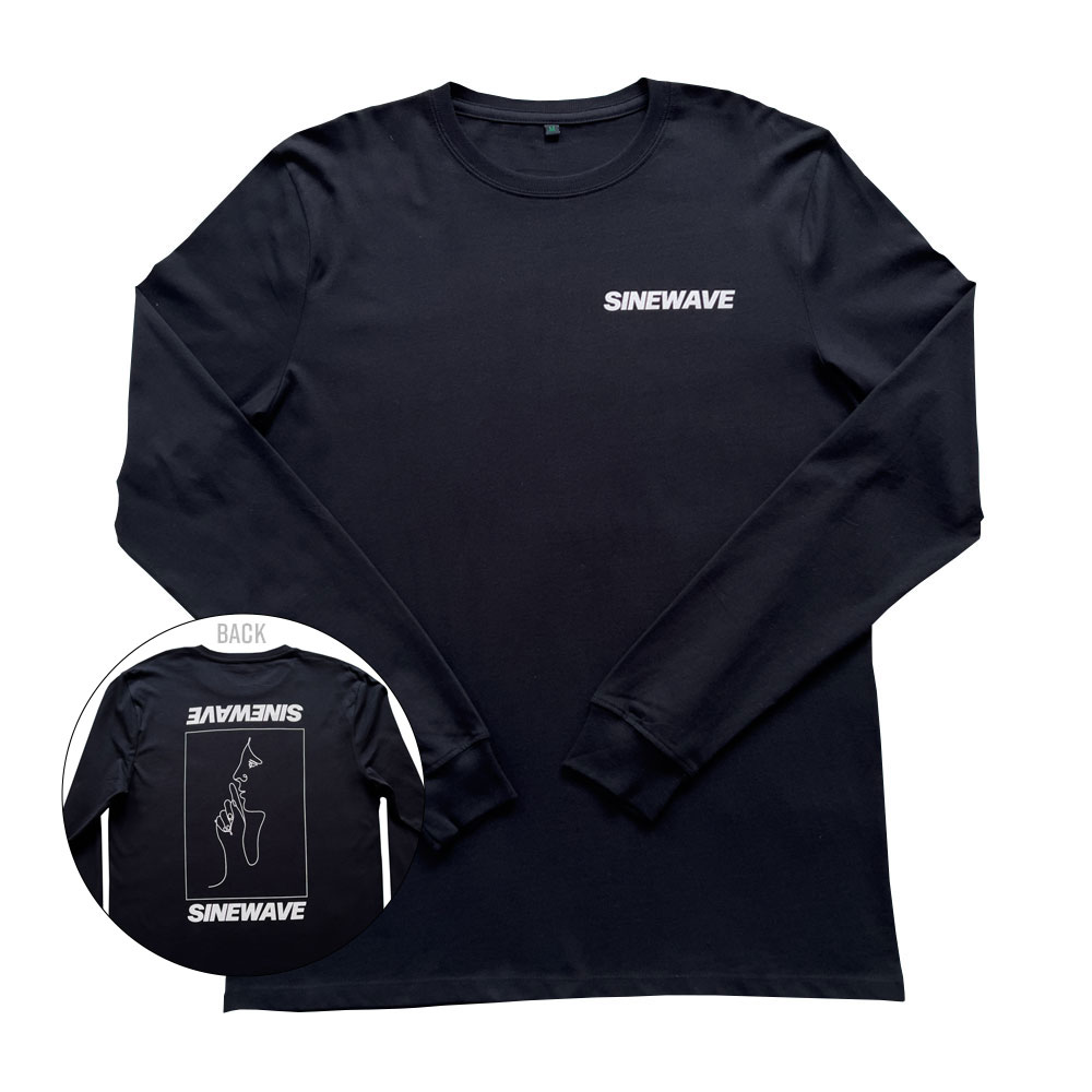 Sinewave 'Quiet Please' Longsleeve T-Shirt