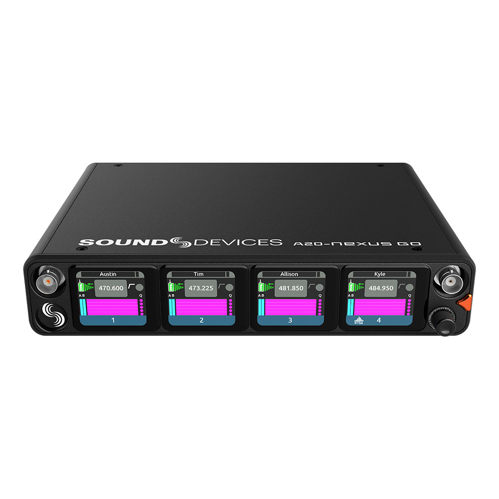 Sound Devices A20-Nexus Go 4-8 Channel True-Diversity Wireless Receiver with SpectraBand