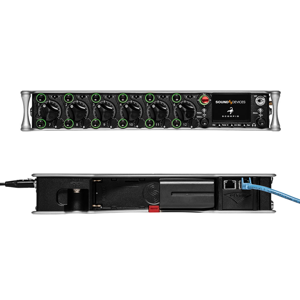 Sound Devices Scorpio 36Track Portable Mixer/Recorder Everything Audio