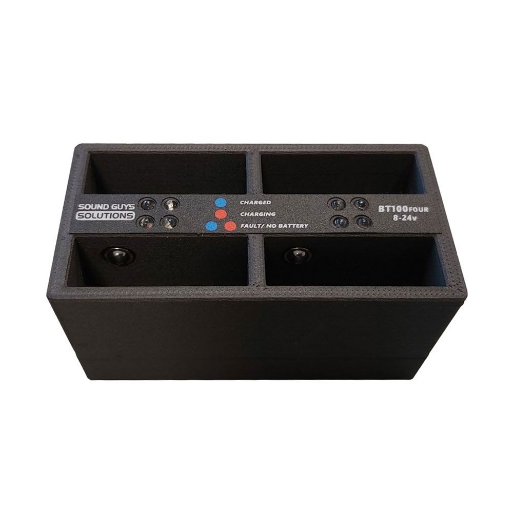 Sound Guys BT100 4-Bay Simultaneous Battery Charger