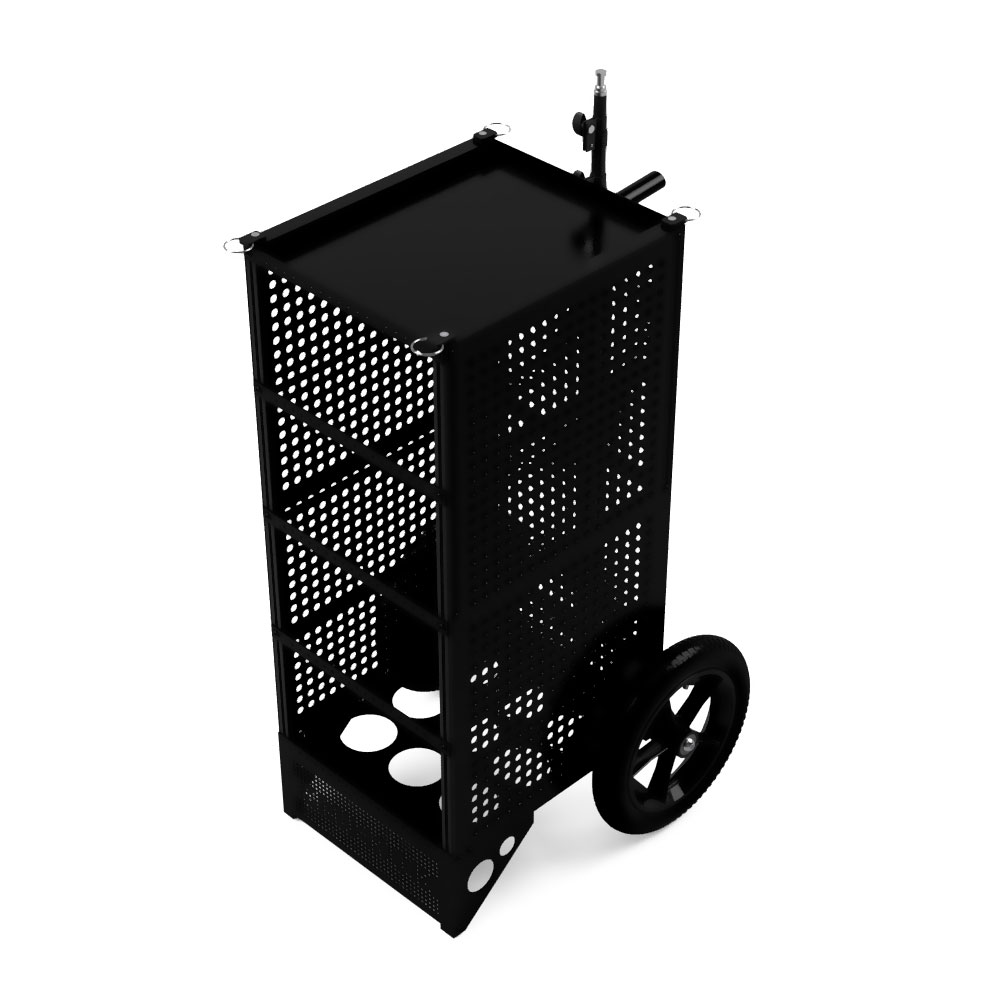 Soundcart Maverick Lightweight Follow / Utility Sound Cart for Euro Containers