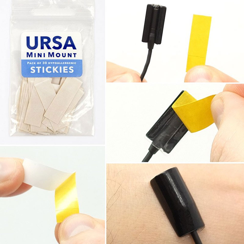 URSA Mini Mount Stickies Low Profile Lavalier Mounting Solution