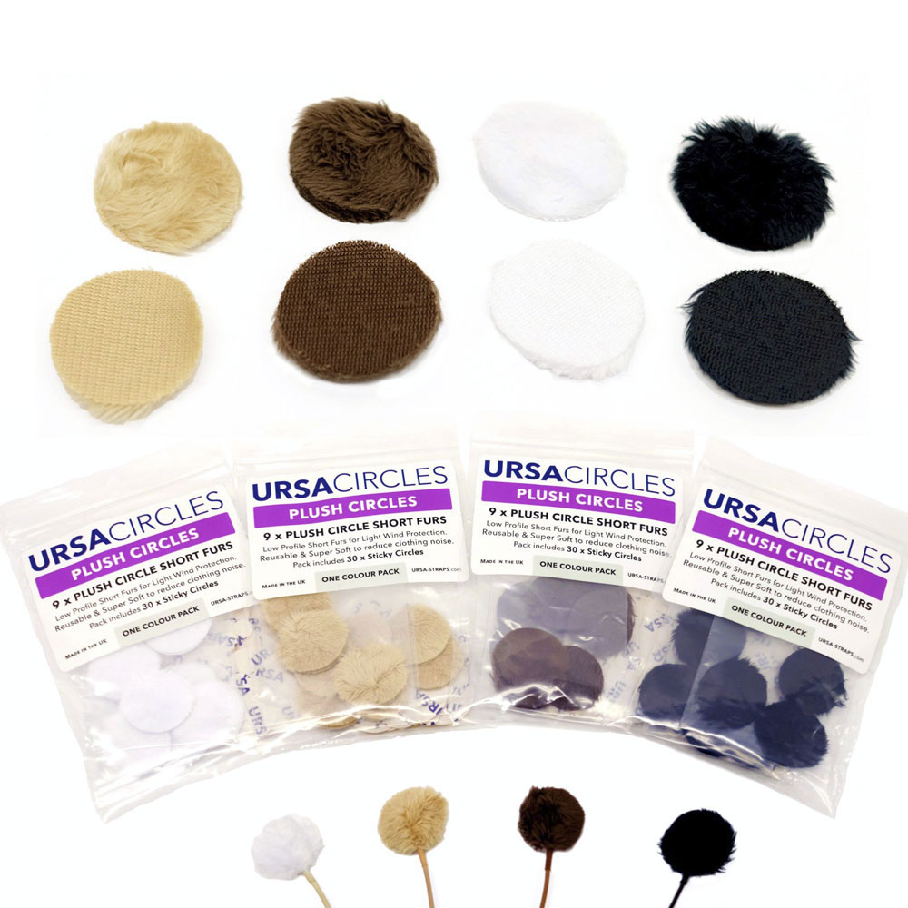 URSA Plush Circles Low Profile Short Furs for Light Wind Protection