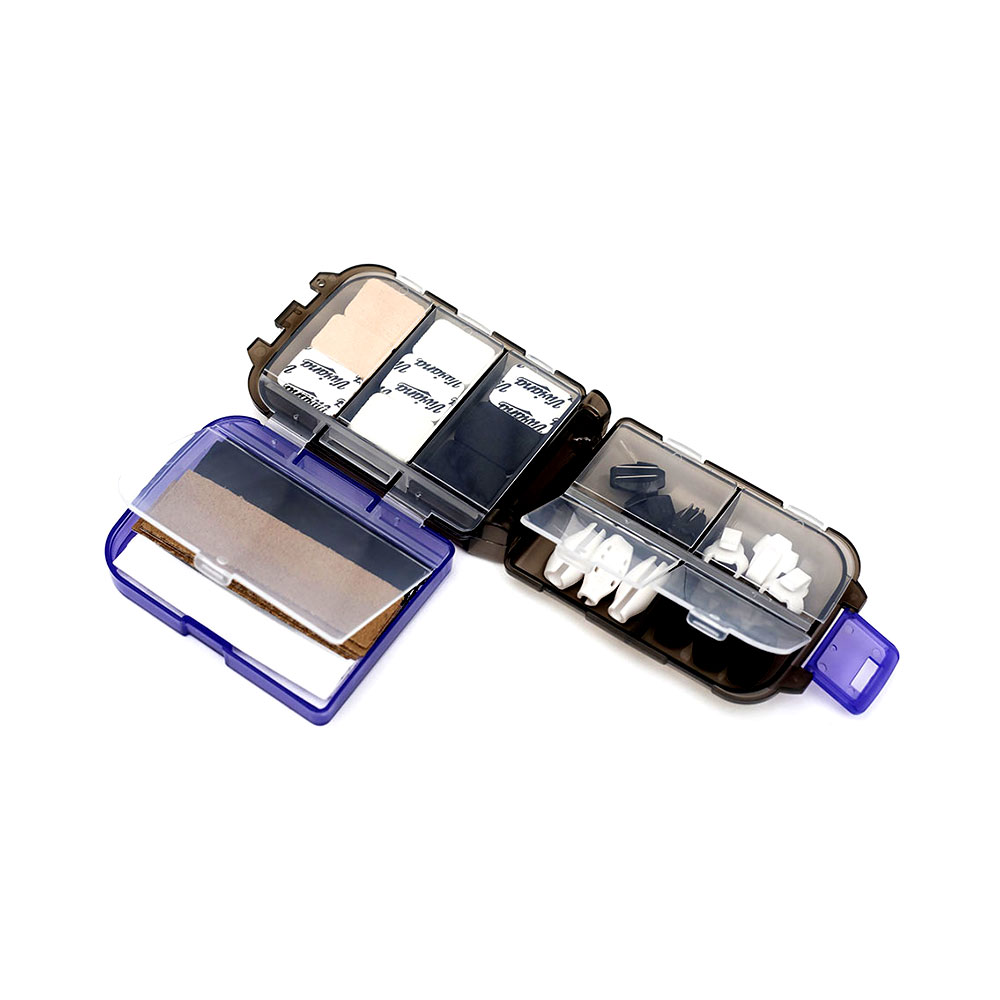 Estuche Rígido y Duradero para Micrófono Inalámbrico, Estuche de Eva para 2 Micr