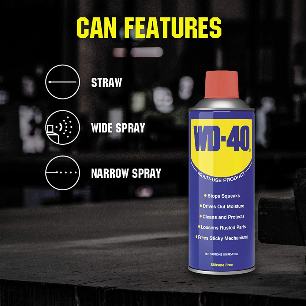 WD40 Spray Multi-Use Cleaning / Lubricant Spray (100ml)