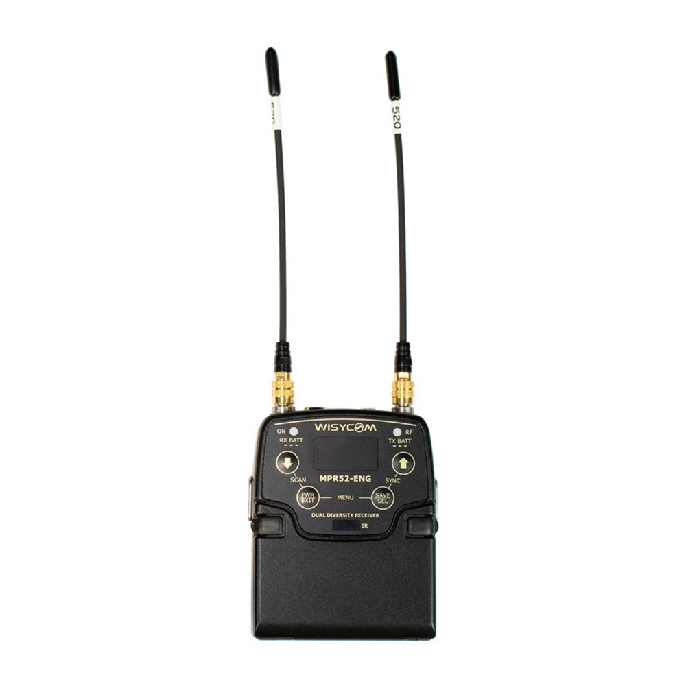 Wisycom MPR52 Dual Channel Ultra-Wideband Receiver