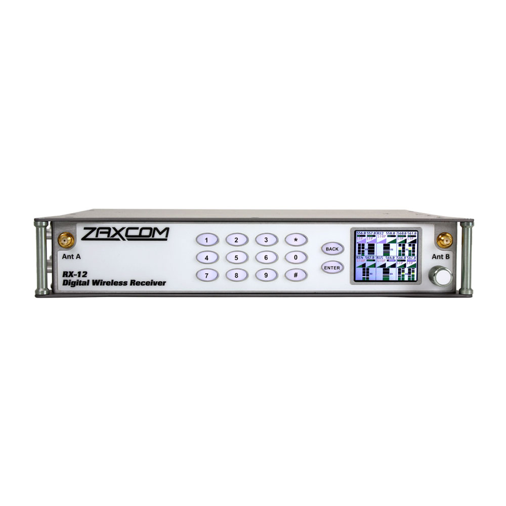 Zaxcom RX-12 6-Slot Portable Wireless Receiver System