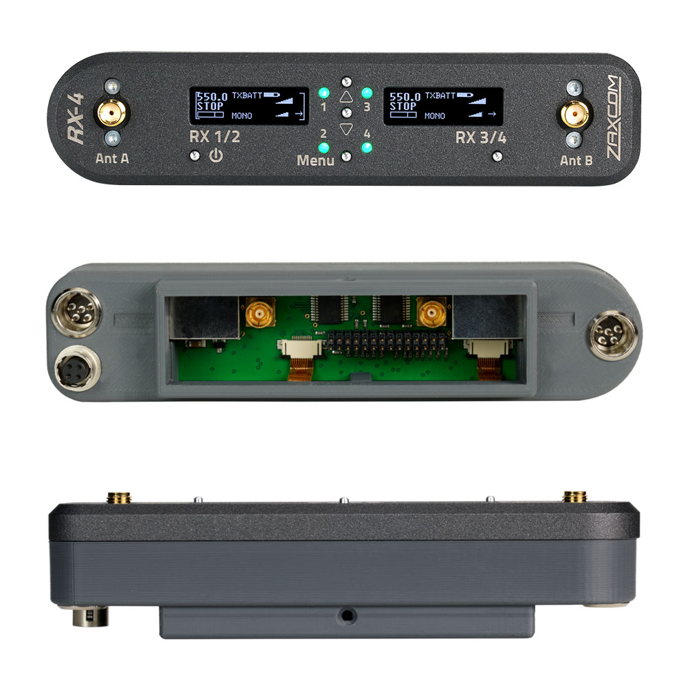 Zaxcom RX-4 Wireless Module Interface for MRX214 / MRX414