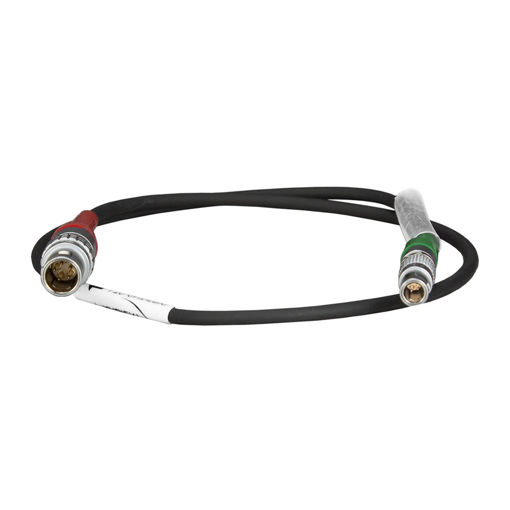 Ambient LTC-OUT/EPIC Timecode Output Cable 5-Pin Lemo 0B to 4-Pin Lemo 00