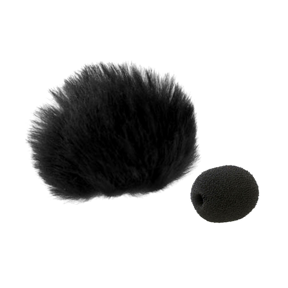 Radius Urchin Lavalier Windshield - Foam & Fur - Single