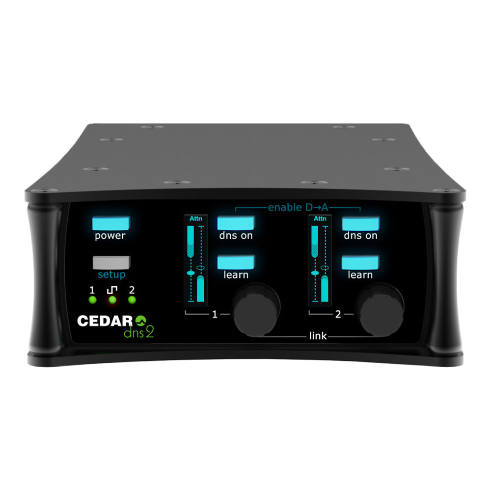 Cedar DNS-2 Portable 2 Channel Dialogue Noise Suppressor