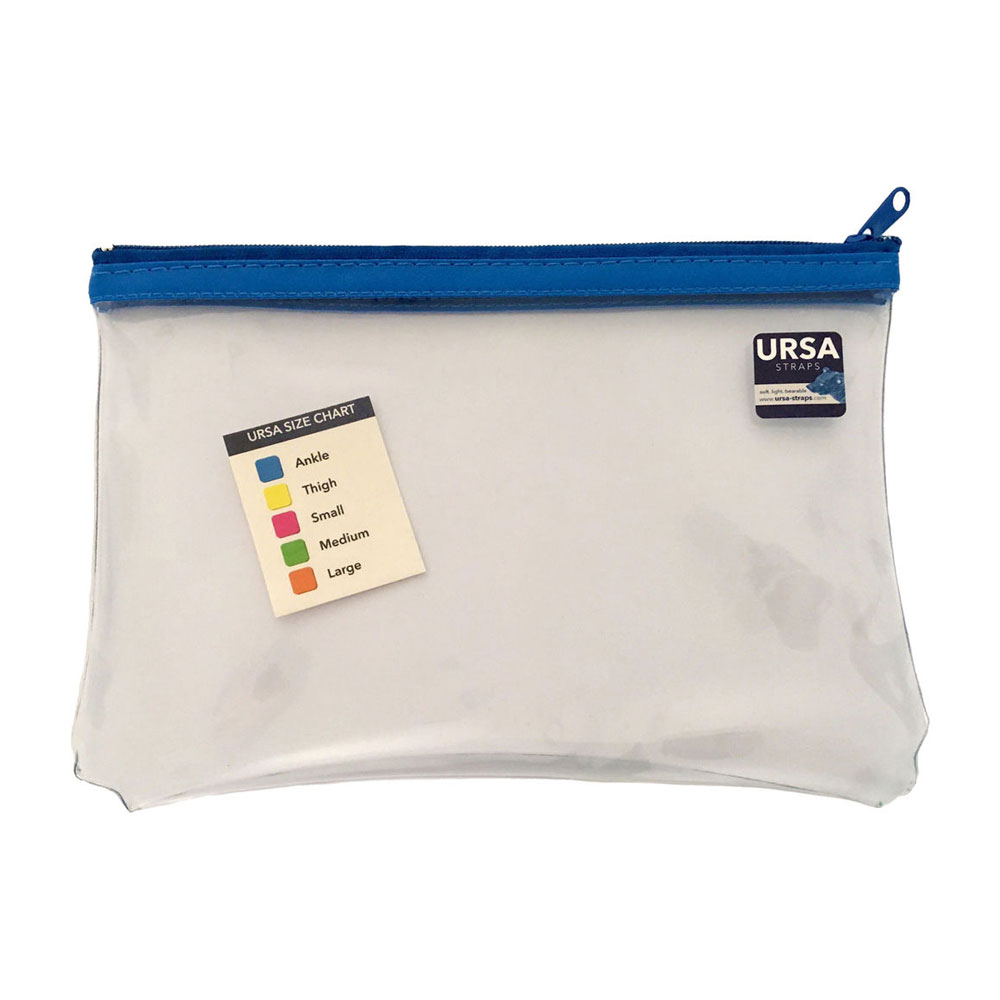 URSA Clear Zipper Accessory Case for Transmitter Straps (8 x 5'')