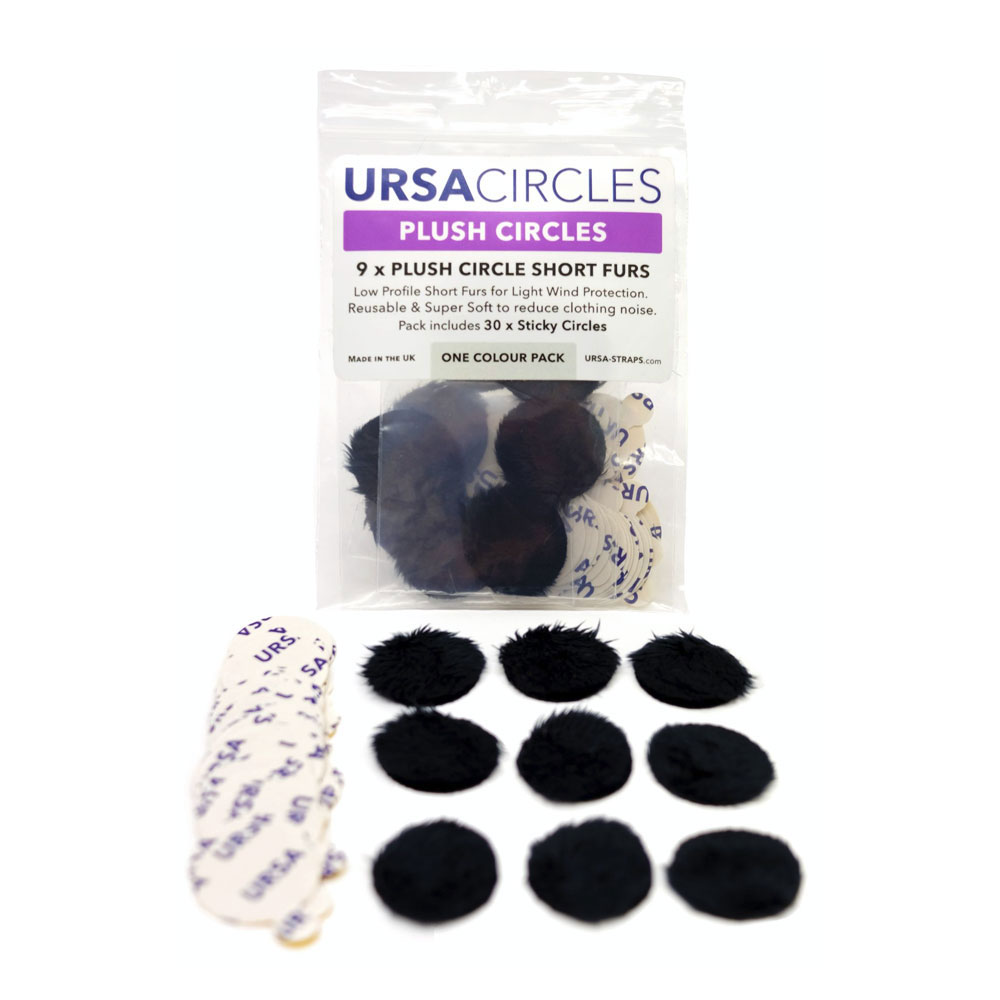 URSA Plush Circles Low Profile Short Furs for Light Wind Protection